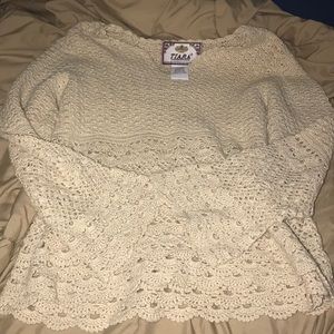 Tiara International Knit Sweater